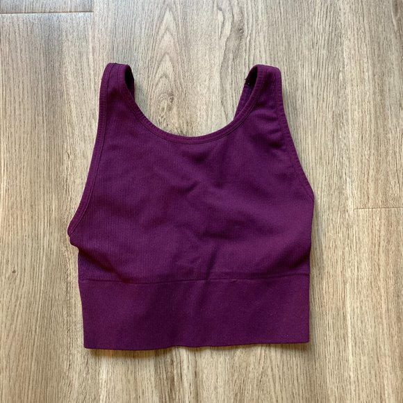 Victoria's Secret Other - 🟡SOLD🟡Victoria's Secret Sport Ribbed High Neck Sports Bra Size S